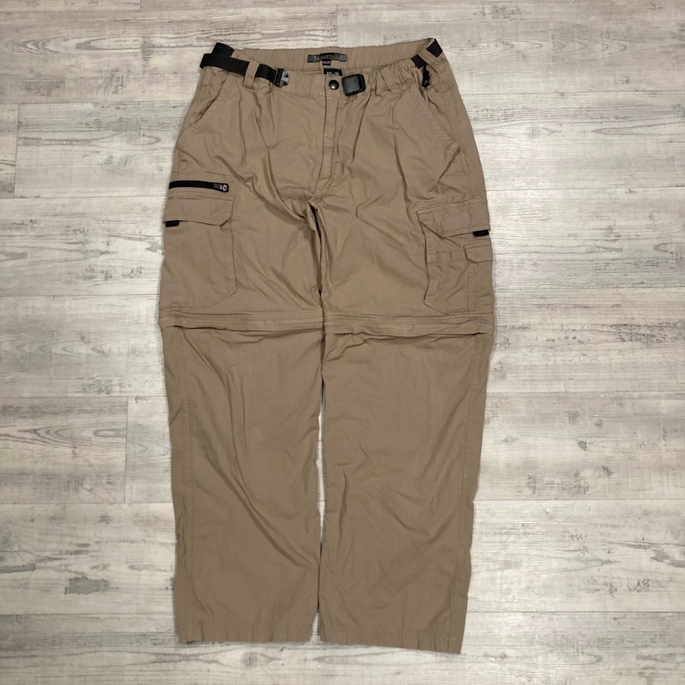 Tan BC Clothing Cargo Zip Off Pants - XXL x 30